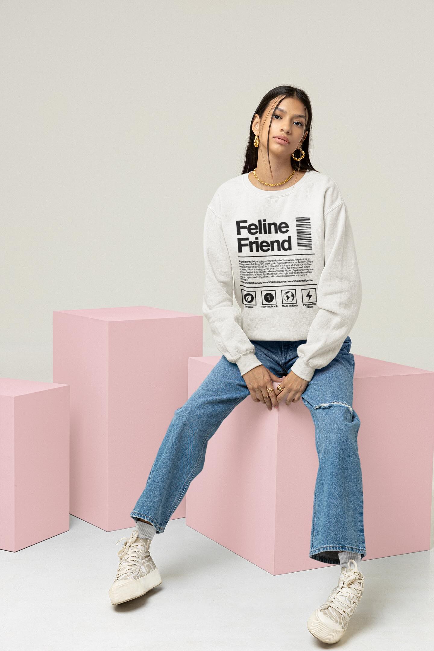 Feline Friend Sweatshirt